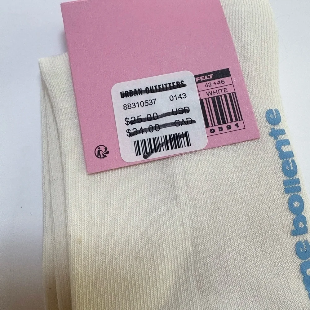 NWT Carne Bollente Romeo Truly Felt Socks